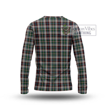 Innes Dress Tartan Long Sleeve T-Shirt with Family Crest DNA In Me Style