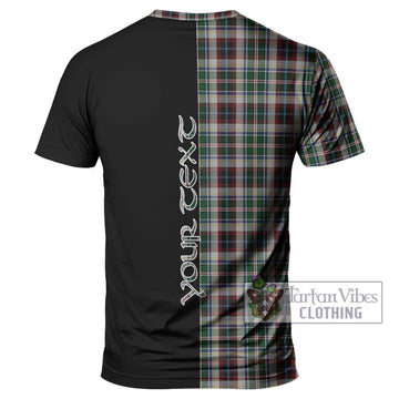 Innes Dress Tartan T-Shirt with Family Crest and Half Of Me Style