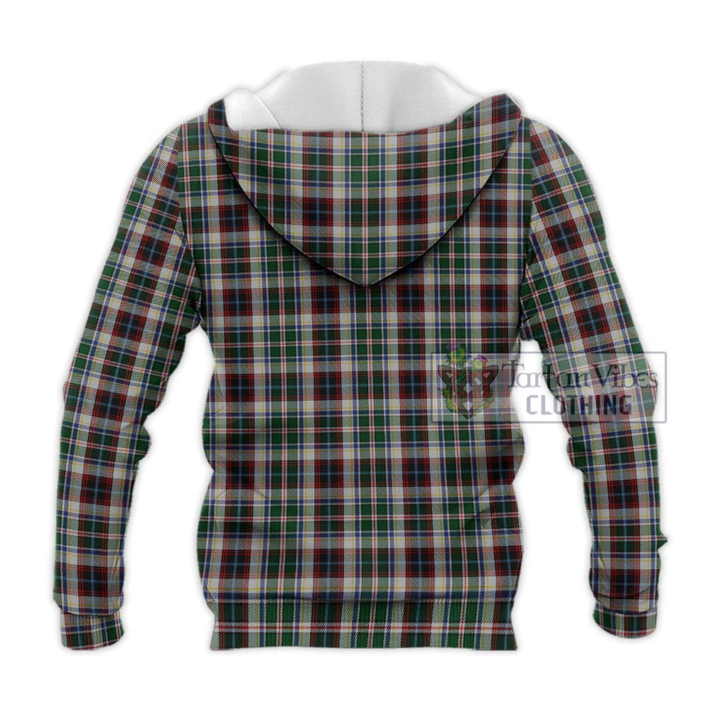 Innes Dress Tartan Knitted Hoodie with Family Crest DNA In Me Style - Tartanvibesclothing Shop