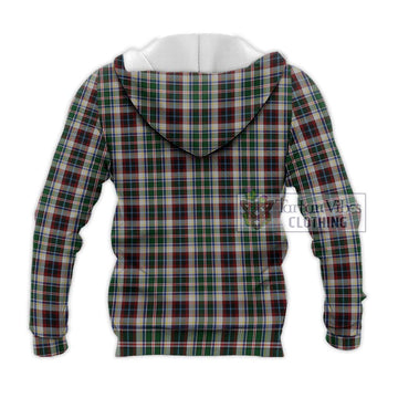 Innes Dress Tartan Knitted Hoodie with Family Crest DNA In Me Style