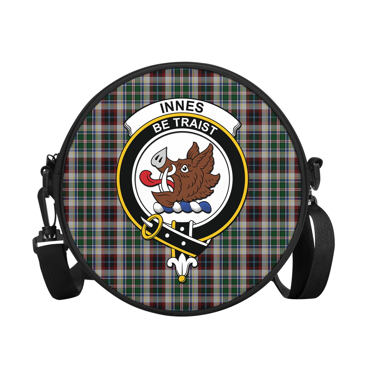 innes-dress-tartan-round-satchel-bags-with-family-crest