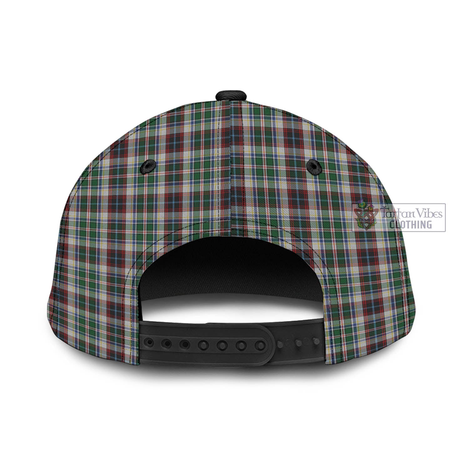 Tartan Vibes Clothing Innes Dress Tartan Classic Cap with Family Crest In Me Style