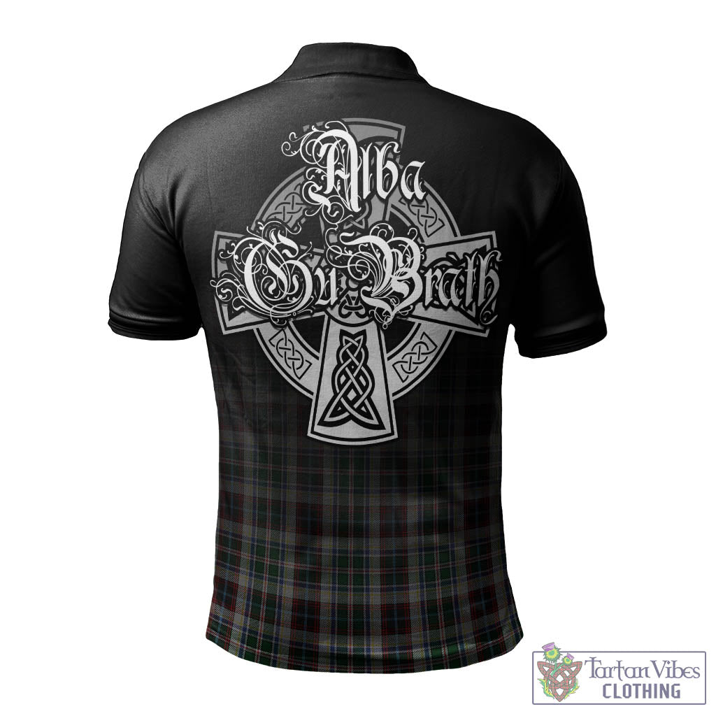 Tartan Vibes Clothing Innes Dress Tartan Polo Shirt Featuring Alba Gu Brath Family Crest Celtic Inspired