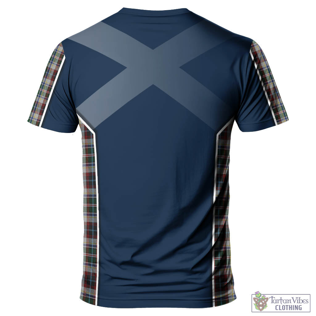 Tartan Vibes Clothing Innes Dress Tartan T-Shirt with Family Crest and Scottish Thistle Vibes Sport Style