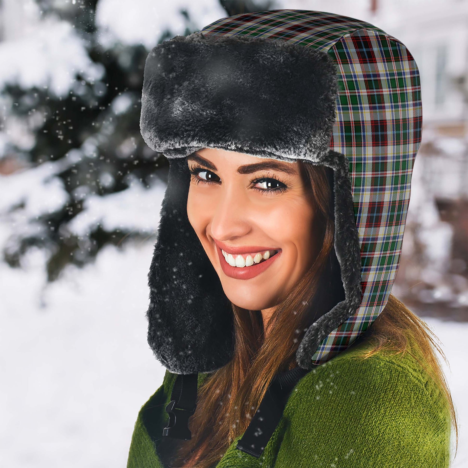 Innes Dress Tartan Winter Trapper Hat - Tartanvibesclothing