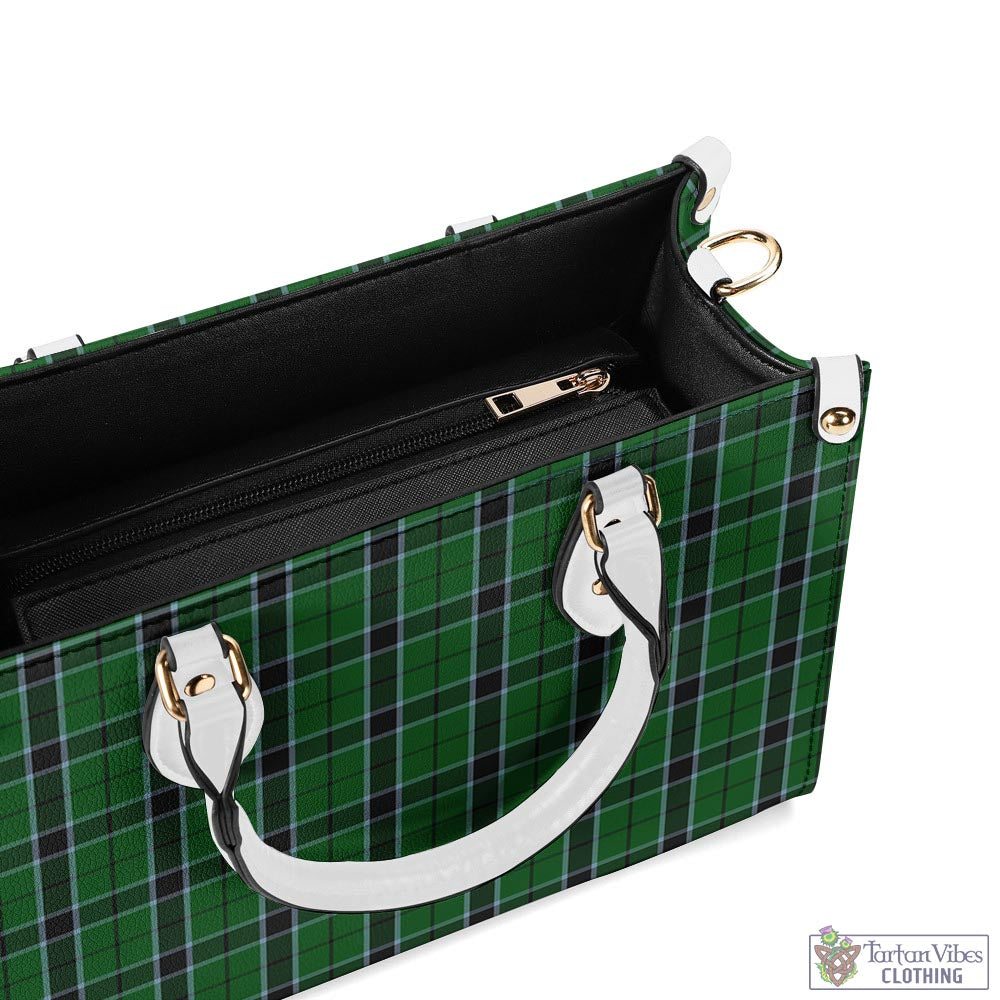 Tartan Vibes Clothing Innes Hunting Tartan Luxury Leather Handbags