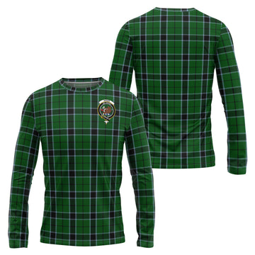 Innes Hunting Tartan Long Sleeve T-Shirt with Family Crest