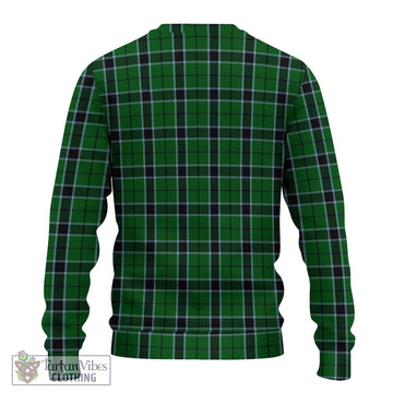 Innes Hunting Tartan Ugly Sweater with Family Crest DNA In Me Style