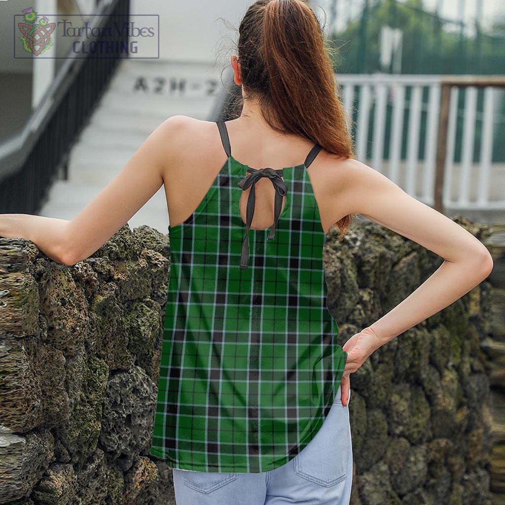 Tartan Vibes Clothing Innes Hunting Tartan Loose Halter Neck Camisole