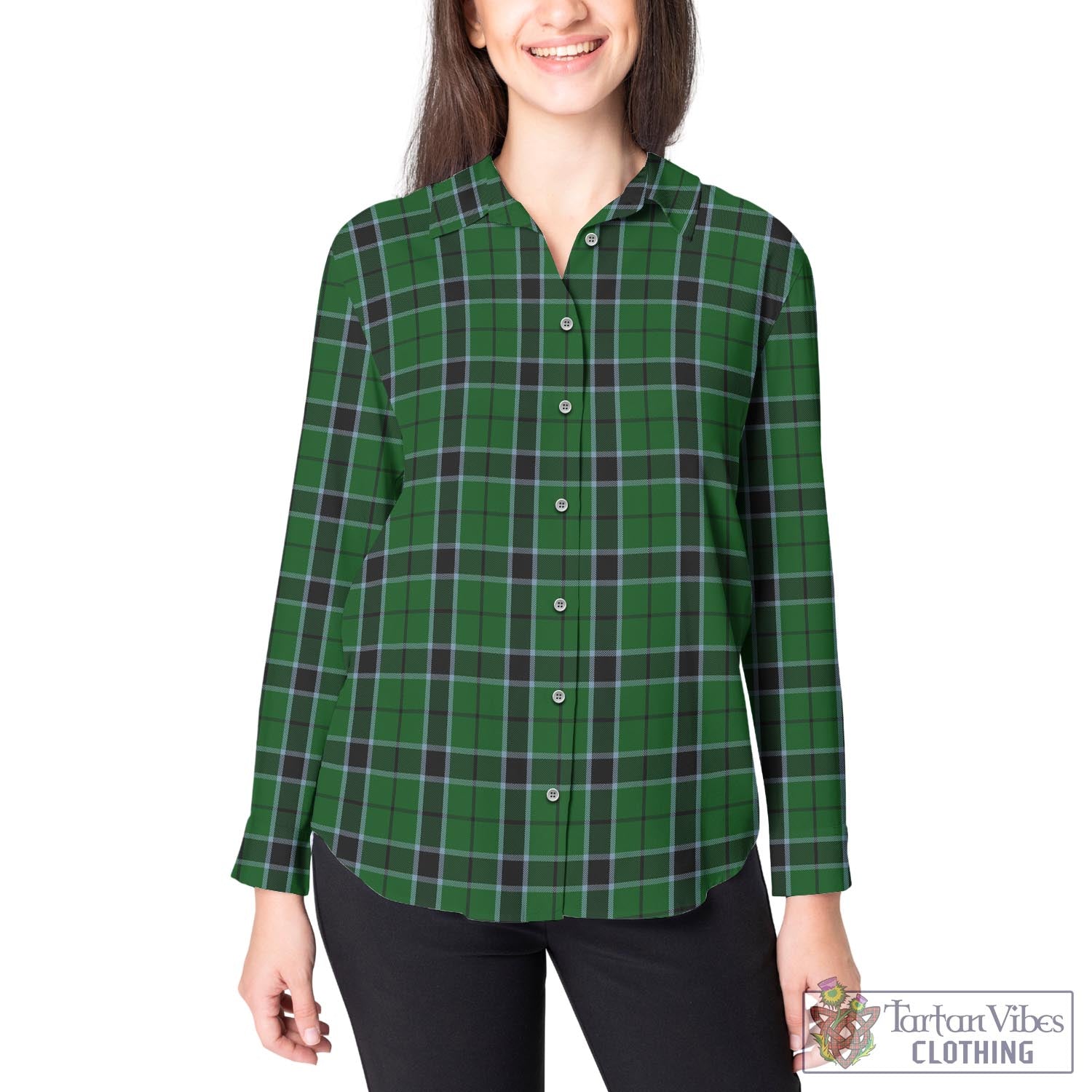 Innes Hunting Tartan Womens Casual Shirt