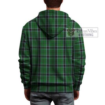 Innes Hunting Tartan Hoodie with Family Crest DNA In Me Style