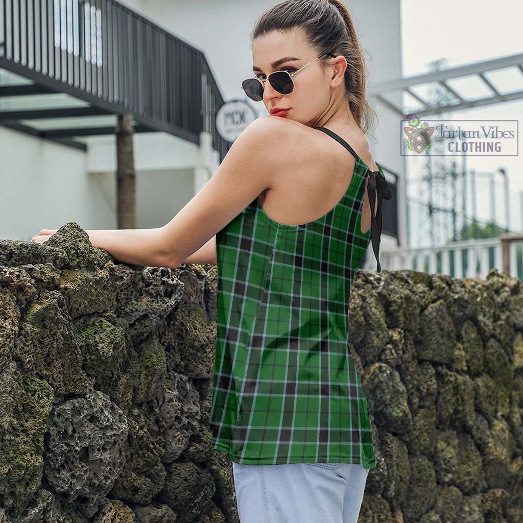 Tartan Vibes Clothing Innes Hunting Tartan Loose Halter Neck Camisole