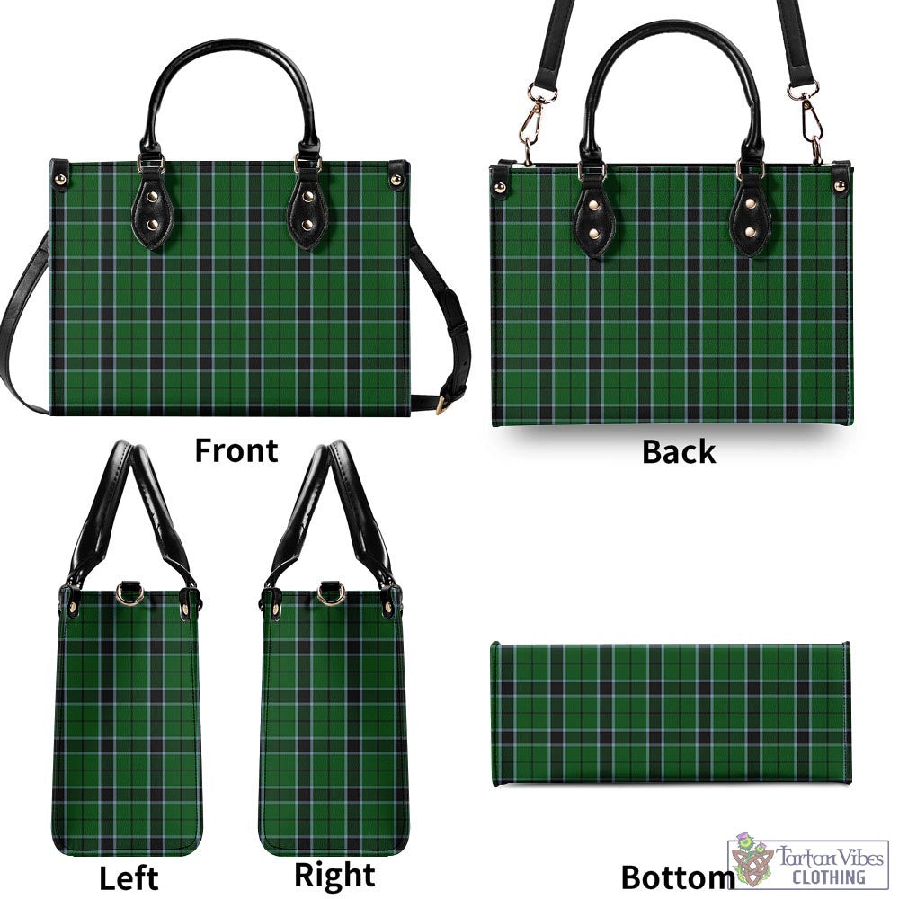 Tartan Vibes Clothing Innes Hunting Tartan Luxury Leather Handbags