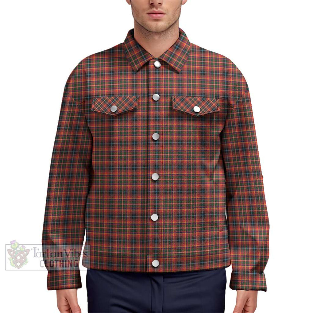 Innes Modern Tartan Unisex Lapel Cotton Jacket Unisex - Tartan Vibes Clothing