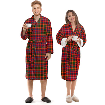 Innes Modern Tartan Bathrobe