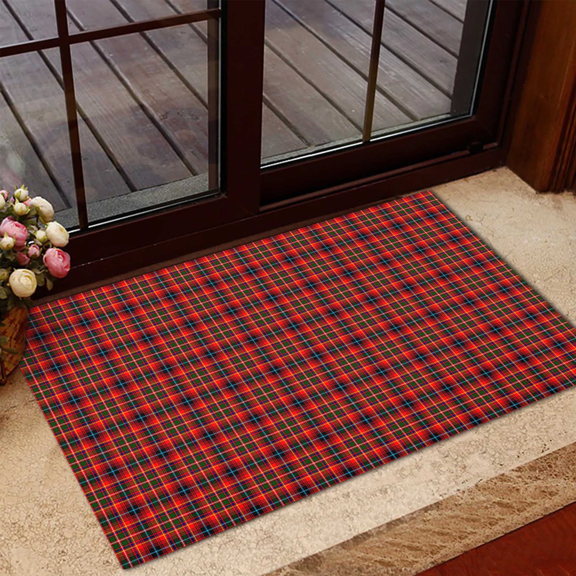 Innes Modern Tartan Door Mat - Tartanvibesclothing