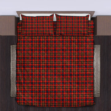 Innes Modern Tartan Quilt Bed Set