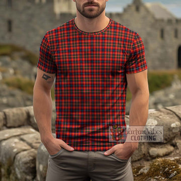 Innes Modern Tartan Cotton T-Shirt