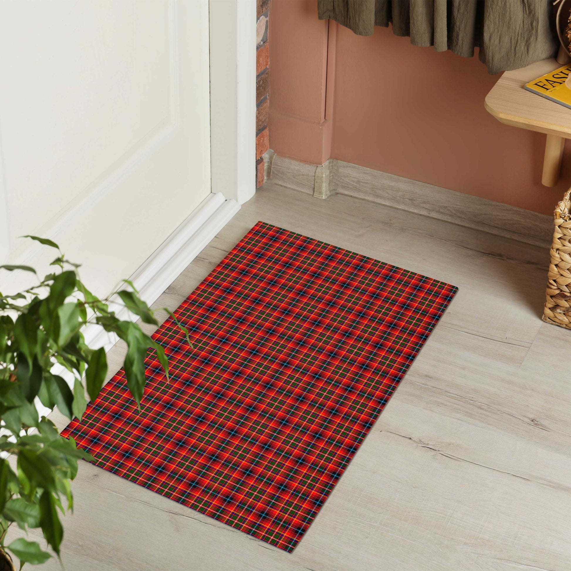 Innes Modern Tartan Door Mat - Tartanvibesclothing