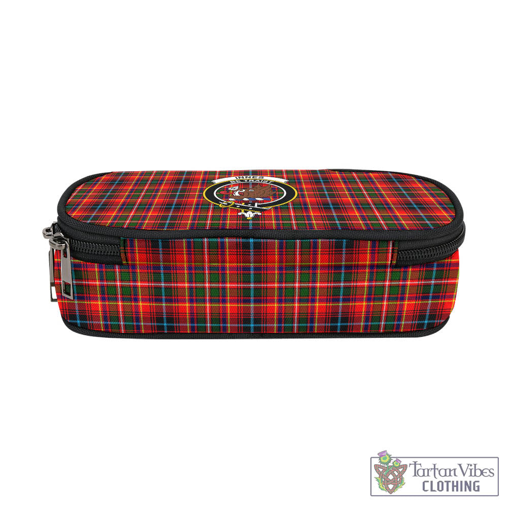 Tartan Vibes Clothing Innes Modern Tartan Pen and Pencil Case with Family Crest