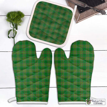 Ireland National Tartan Combo Oven Mitt & Pot-Holder