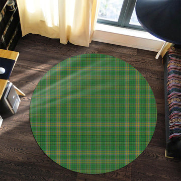 Ireland National Tartan Round Rug