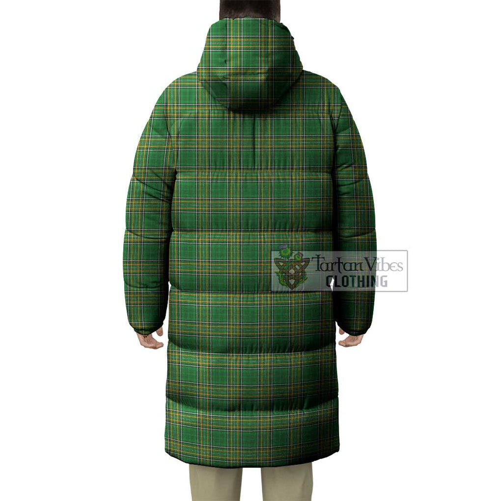 Tartan Vibes Clothing Ireland National Tartan Long Down Jacket