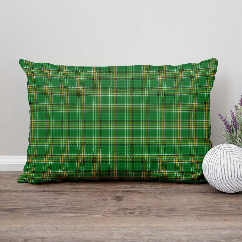 Ireland National Tartan Pillow Cover Rectangle Pillow Cover - Tartanvibesclothing