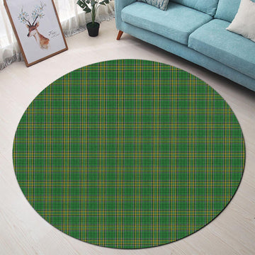 Ireland National Tartan Round Rug