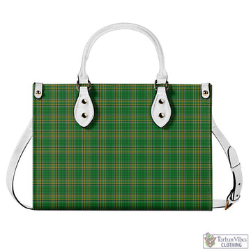 Ireland National Tartan Luxury Leather Handbags