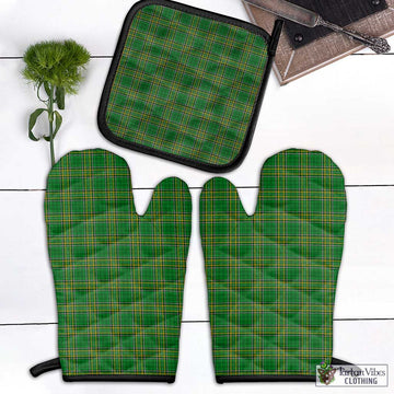 Ireland National Tartan Combo Oven Mitt & Pot-Holder