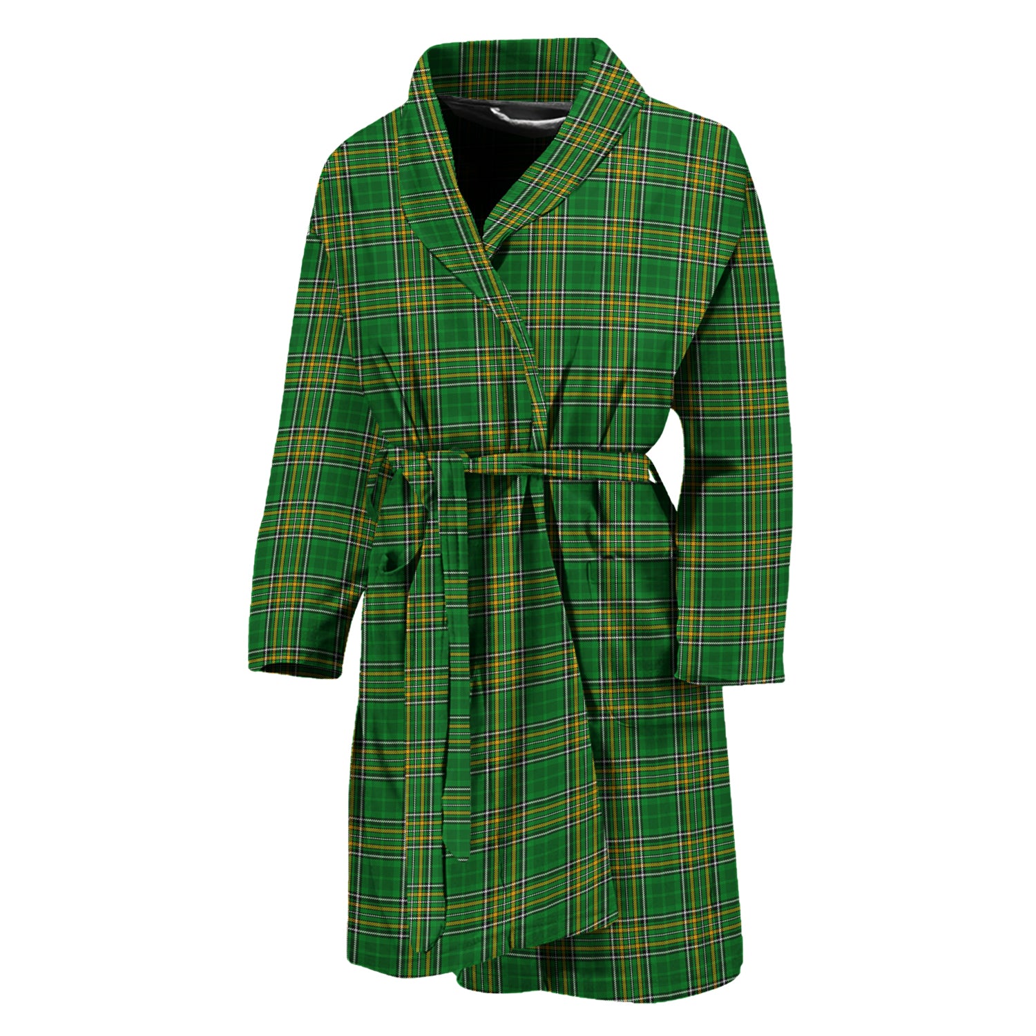 Ireland National Tartan Bathrobe - Tartan Vibes Clothing