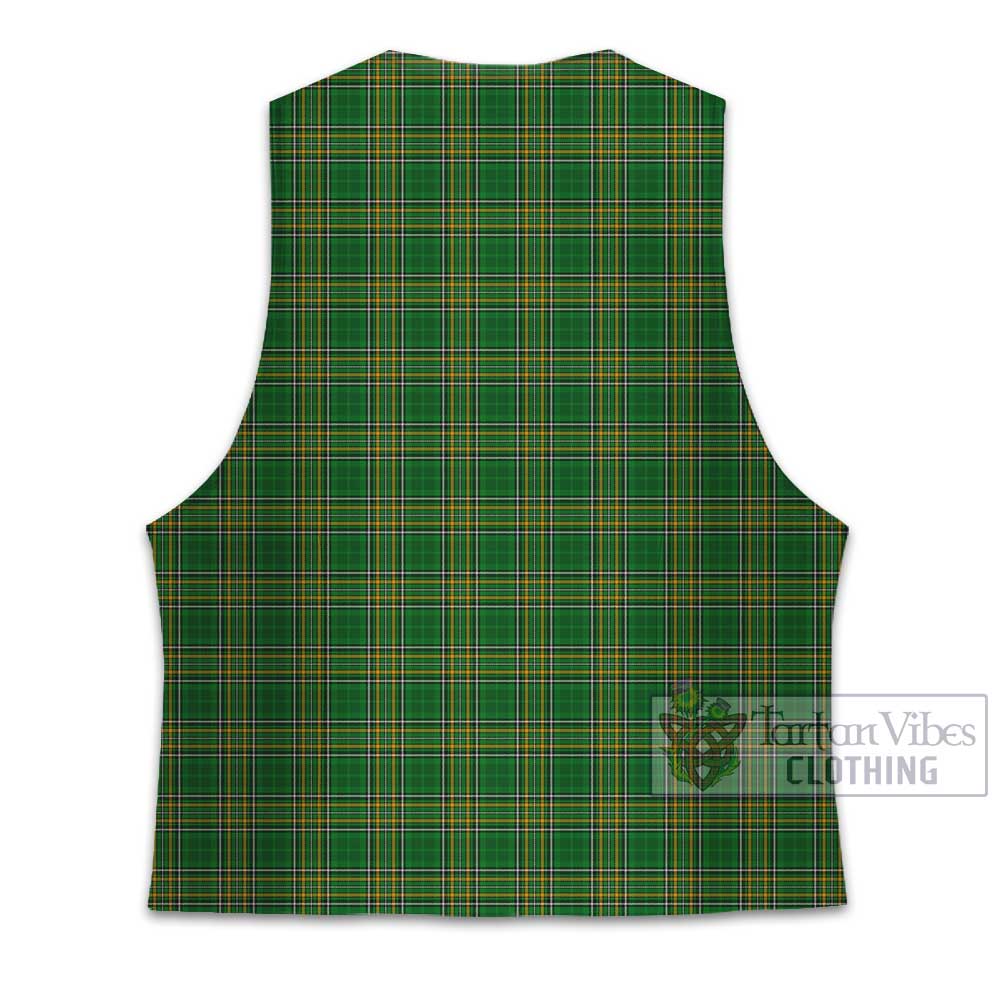 Tartan Vibes Clothing Ireland National Tartan Men's Sleeveless Suit Vest