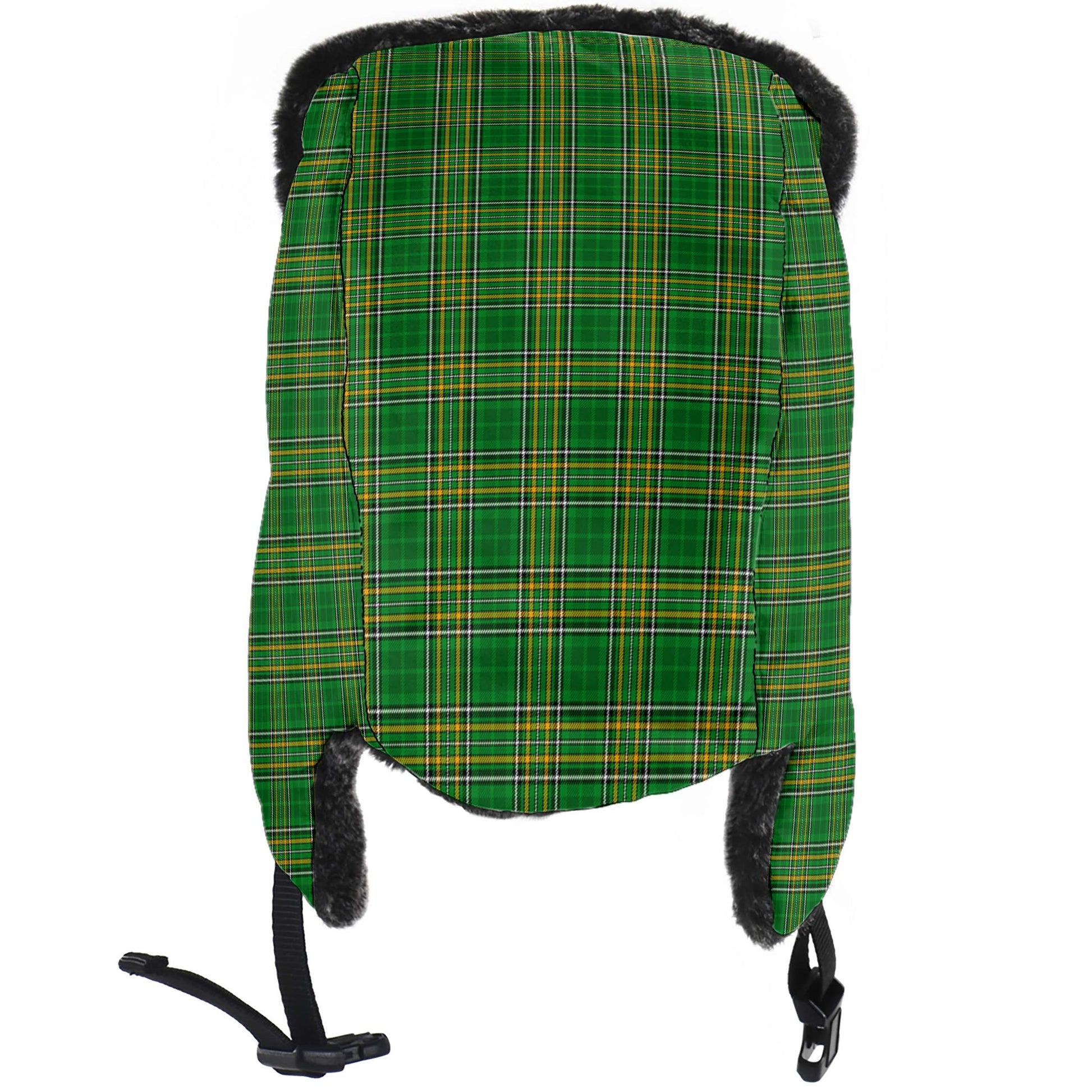 Ireland National Tartan Winter Trapper Hat - Tartanvibesclothing