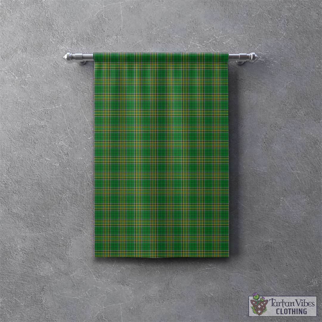 Tartan Vibes Clothing Ireland National Tartan Gonfalon, Tartan Banner