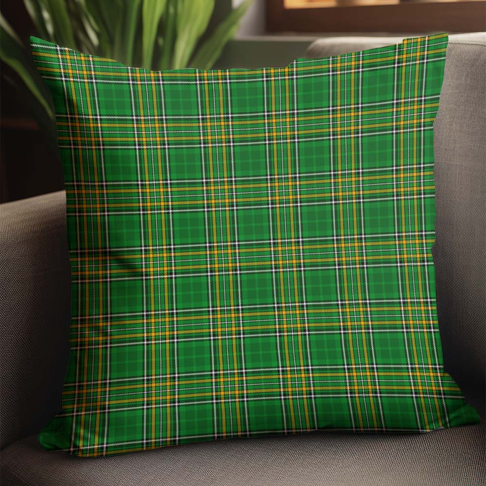 Ireland National Tartan Pillow Cover - Tartanvibesclothing