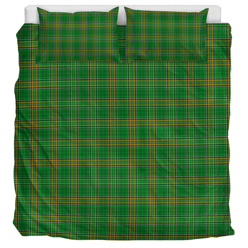 Ireland National Tartan Bedding Set UK Bedding Set UK Super King 104*94 inch - Tartan Vibes Clothing