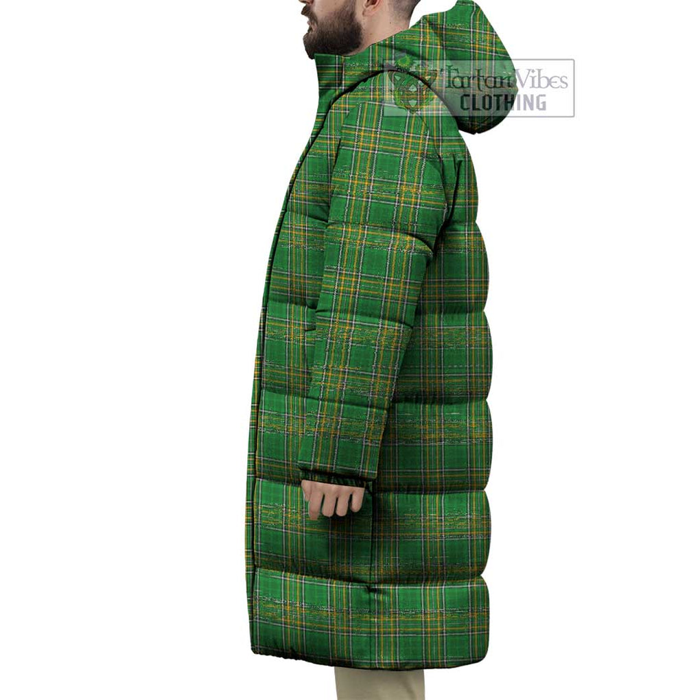 Tartan Vibes Clothing Ireland National Tartan Long Down Jacket