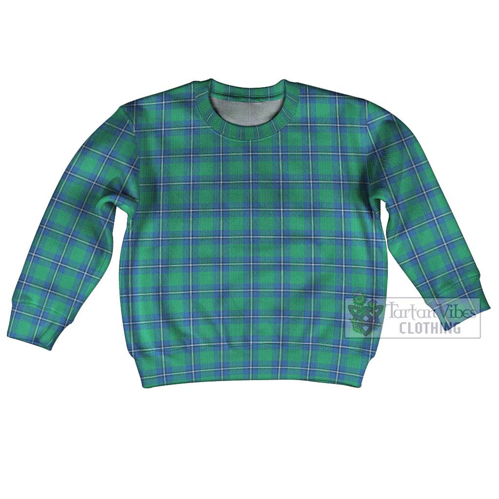 Tartan Vibes Clothing Irvine Tartan Kid Ugly Sweater