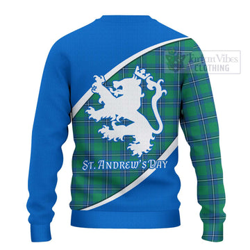 Irvine Family Crest Tartan Ugly Sweater Celebrate Saint Andrew's Day in Style