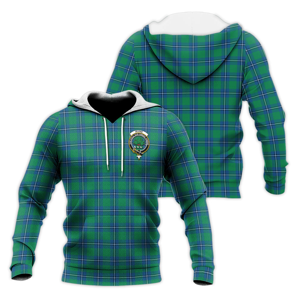 irvine-ancient-tartan-knitted-hoodie-with-family-crest