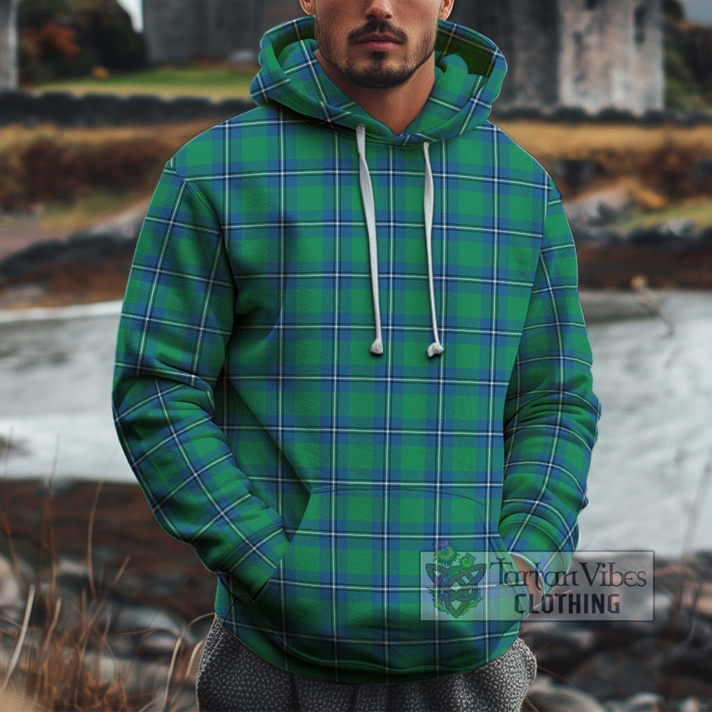 Irvine Tartan Cotton Hoodie Pullover Hoodie XS - Tartan Vibes Clothing