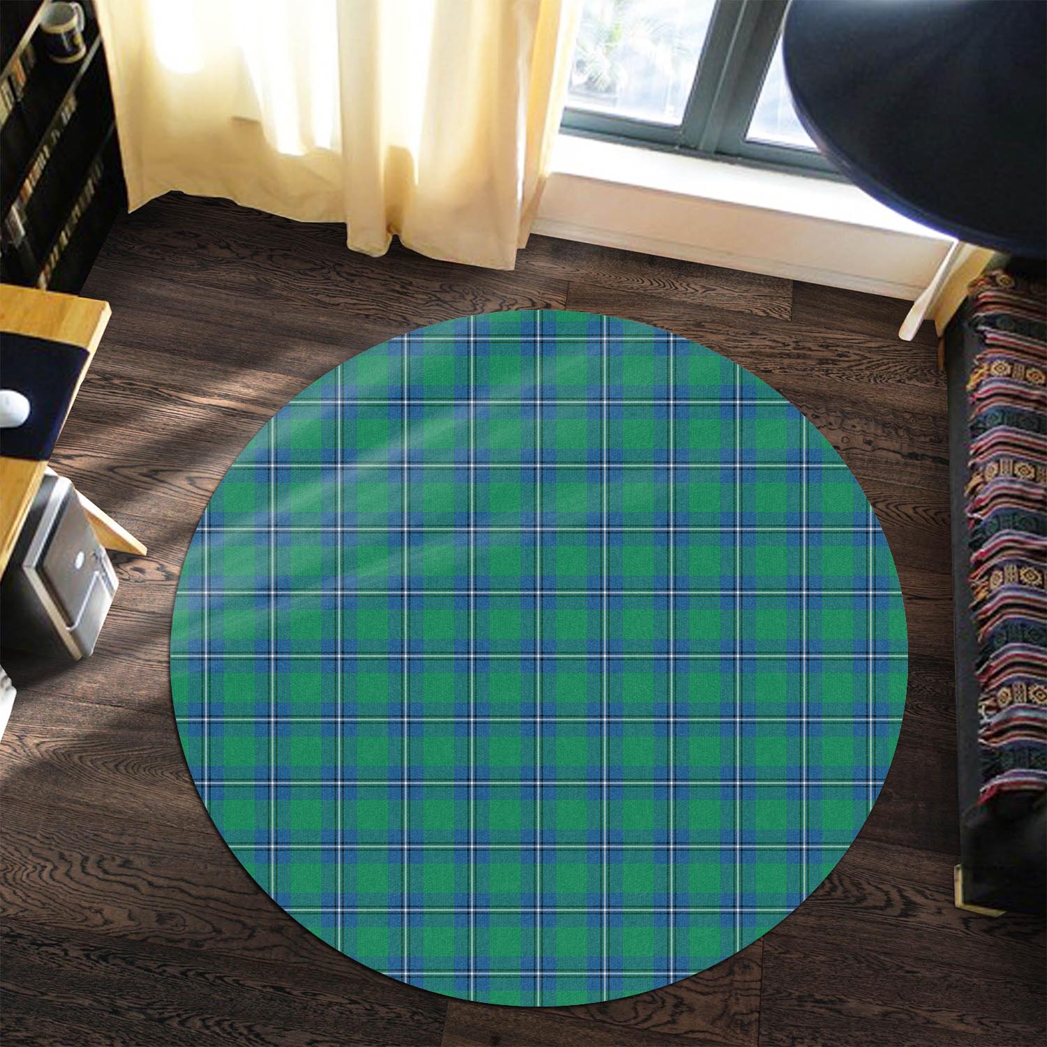 irvine-ancient-tartan-round-rug