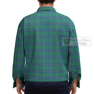 Irvine Tartan Unisex Lapel Cotton Jacket