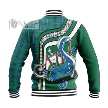 Irvine Tartan Baseball Jacket with Epic Bagpipe Style