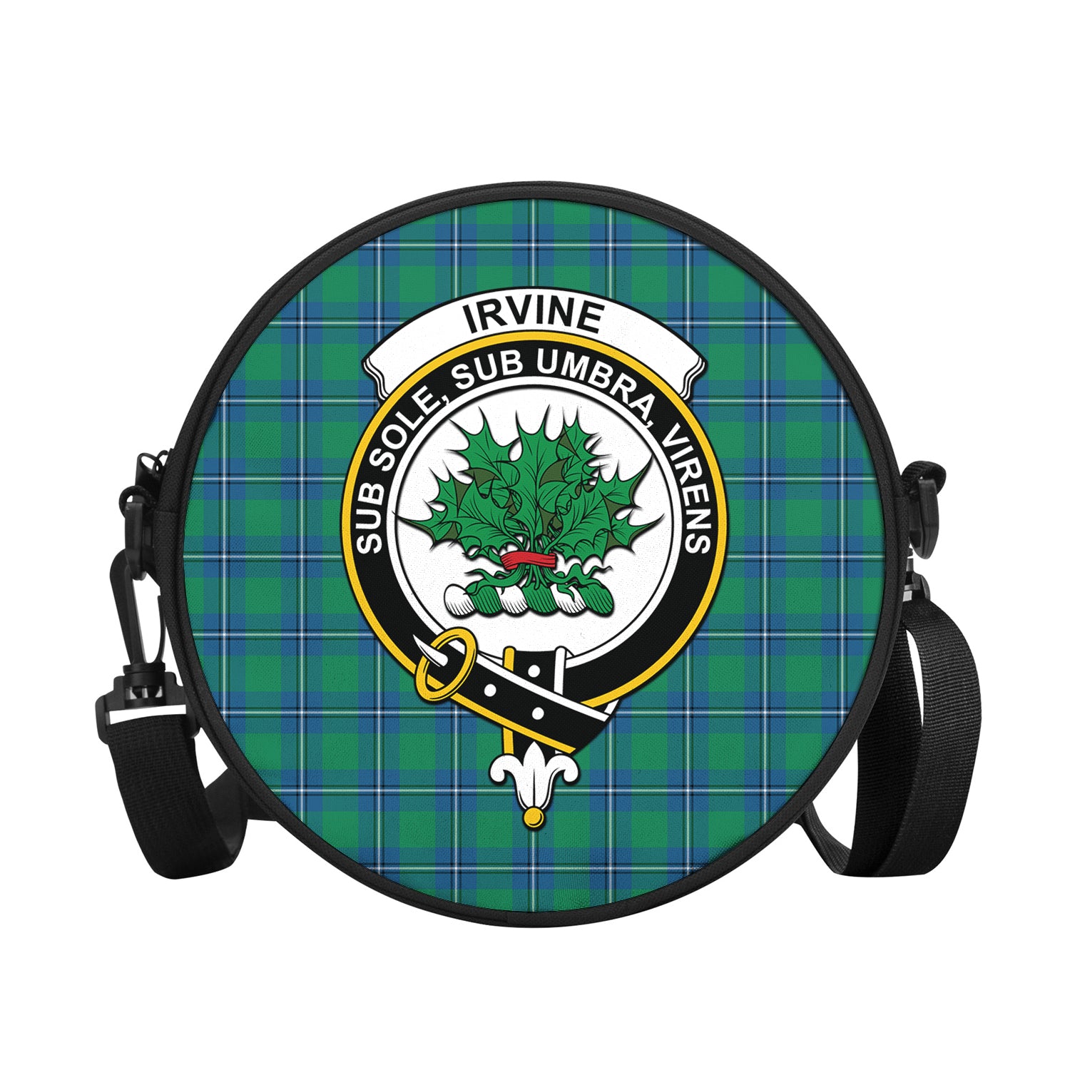 irvine-ancient-tartan-round-satchel-bags-with-family-crest