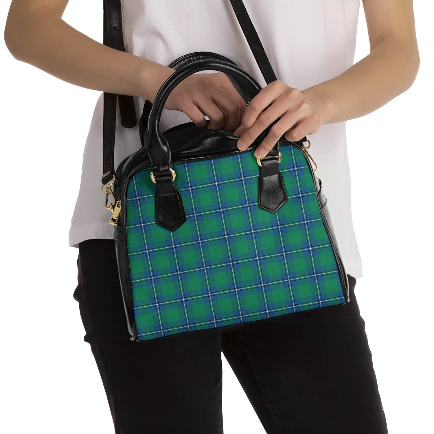 Irvine Ancient Tartan Shoulder Handbags - Tartanvibesclothing