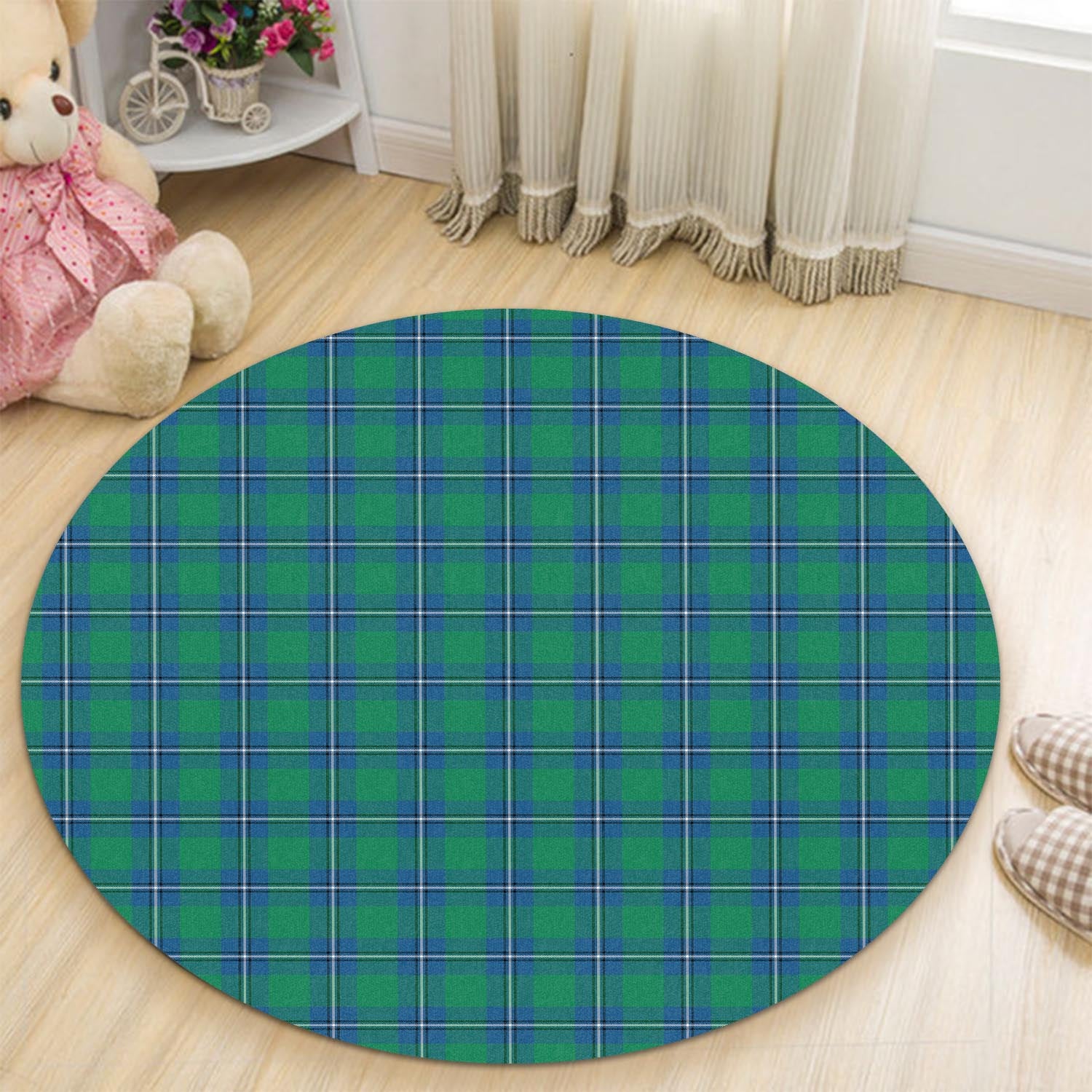 irvine-ancient-tartan-round-rug