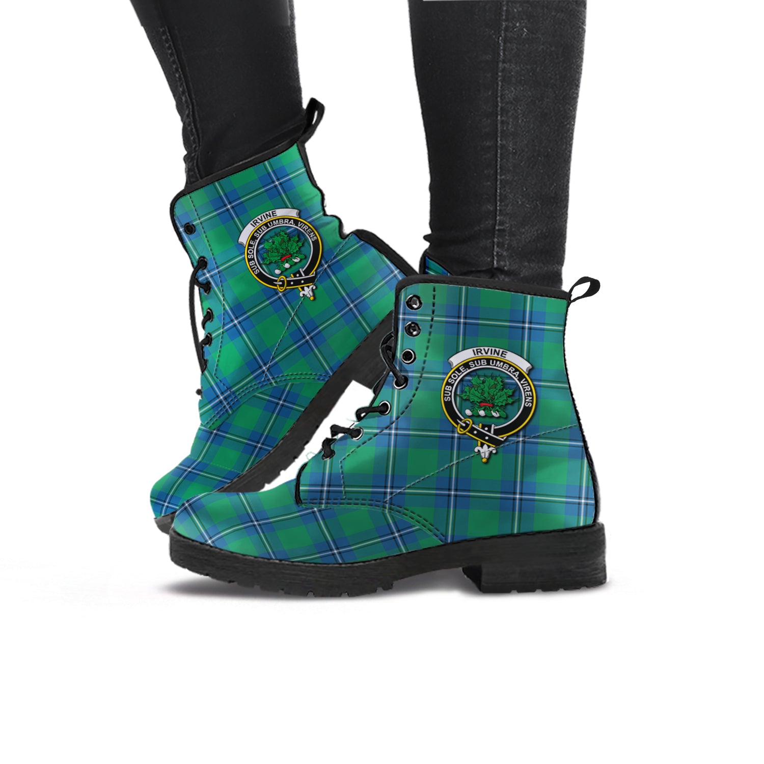 irvine-ancient-tartan-leather-boots-with-family-crest