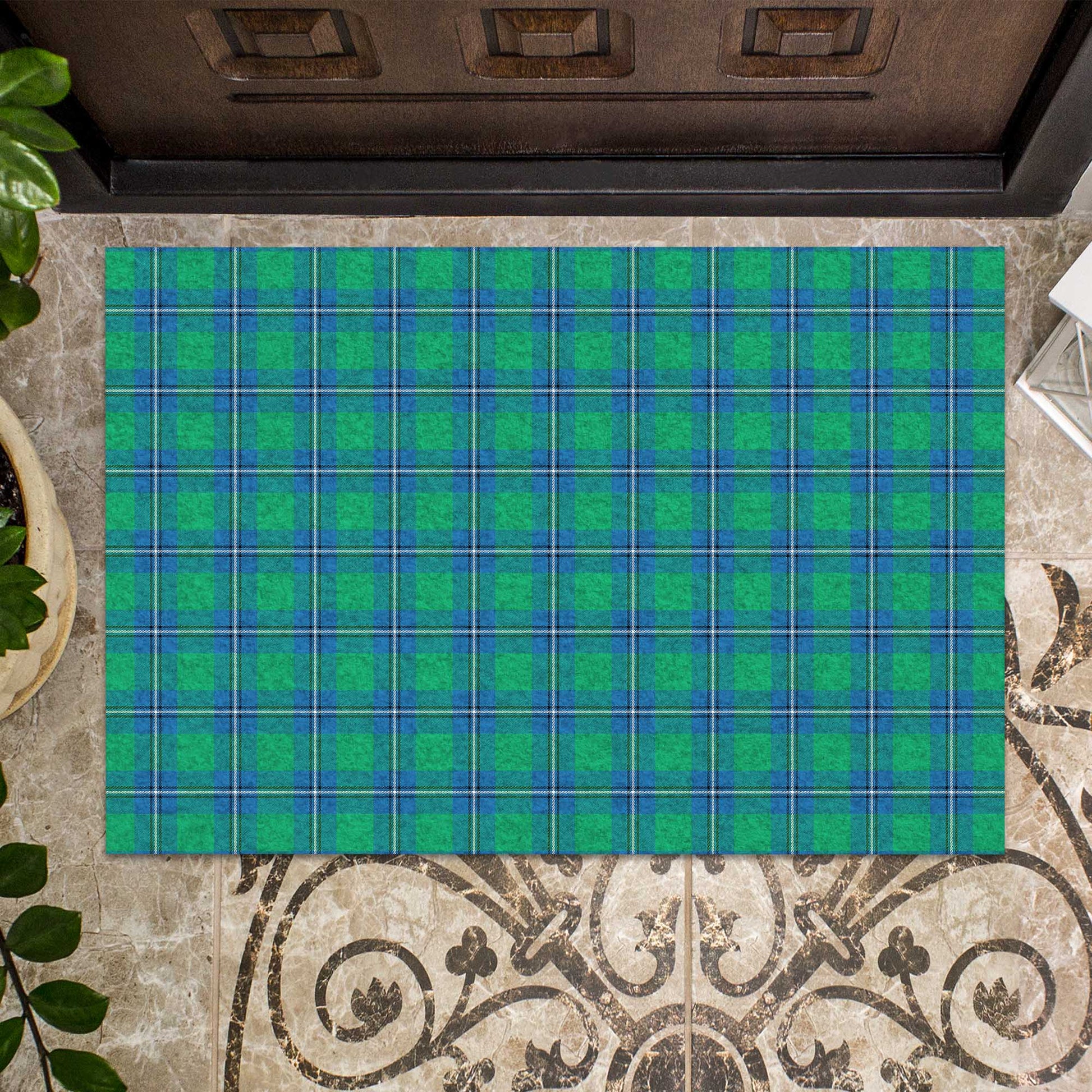 Irvine Ancient Tartan Door Mat - Tartanvibesclothing